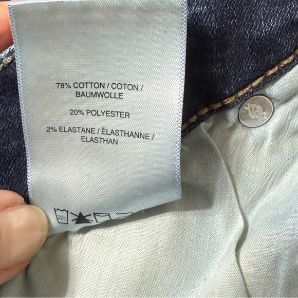 Silver Jeans Dark Blue Straight Leg Women's Jeans - Picture 5 of 5